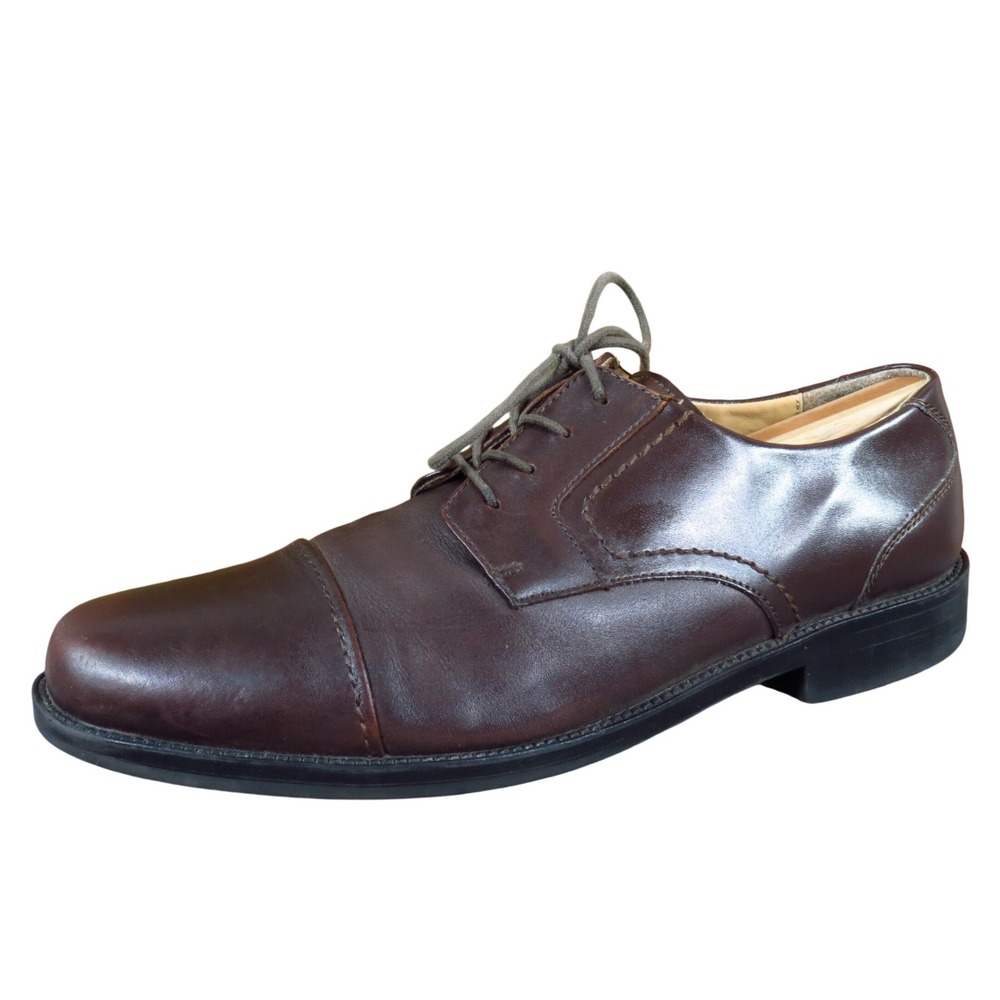 Dockers Yim Men Casual Oxford Shoe Size 11 Business Professional Brown Leather